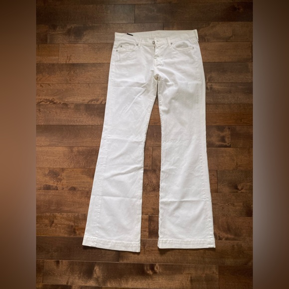 COPY - 7 for all mankind jeans in size 29 white - Picture 2 of 12